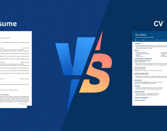 understand the difference between resume and CV