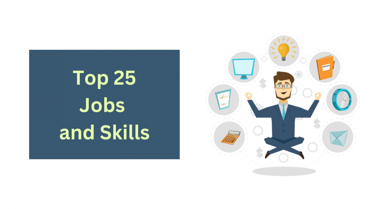 top 25 jobs and skills
