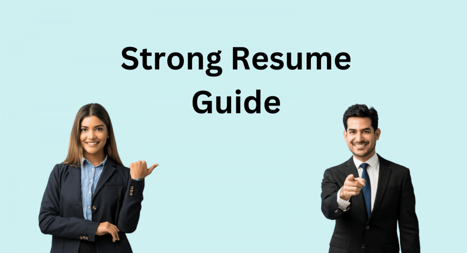 experienced professionals resume guide