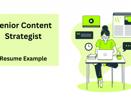 content strategist resume example