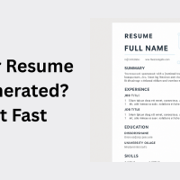 this image is showing about wo can fix our AI generated resume