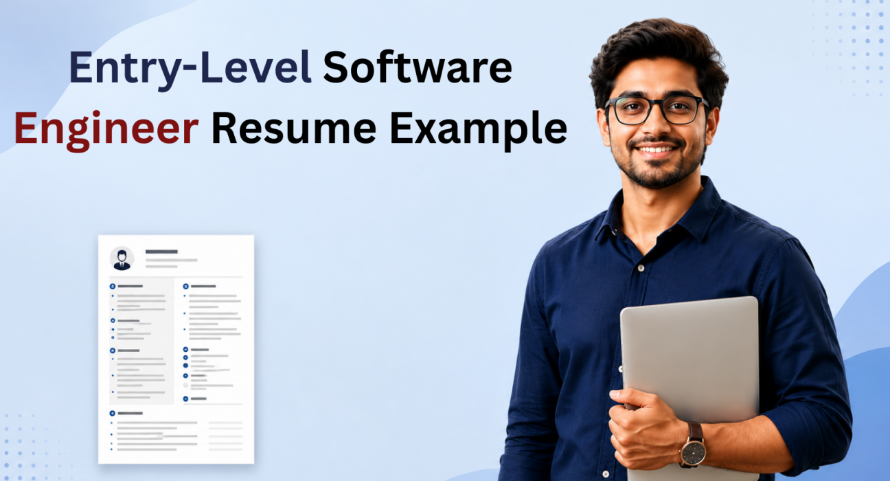 This image is showing entry level software engineer resume examples