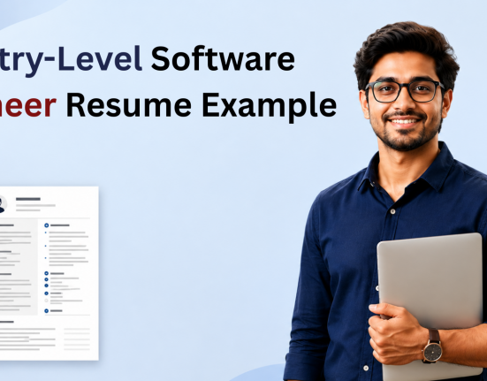 This image is showing entry level software engineer resume examples