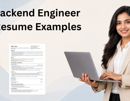 This image is showing Backend Engineer Resume Examples Blog Featured Image.
