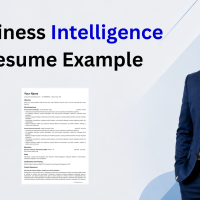 This image is showing Business Intelligence Resume blog featured image.