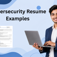 This image is showing Cybersecurity Resume Example blog featured image.