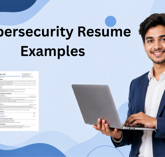 This image is showing Cybersecurity Resume Example blog featured image.