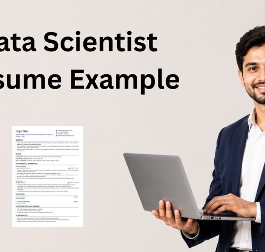 This image is showing Data Scientist Resume Examples Blog Feature image.