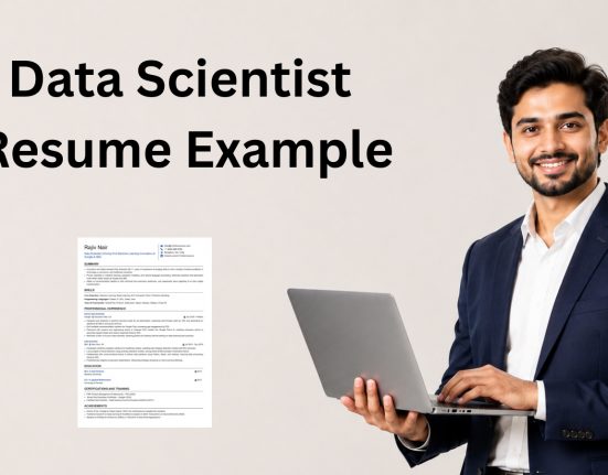 This image is showing Data Scientist Resume Examples Blog Feature image.