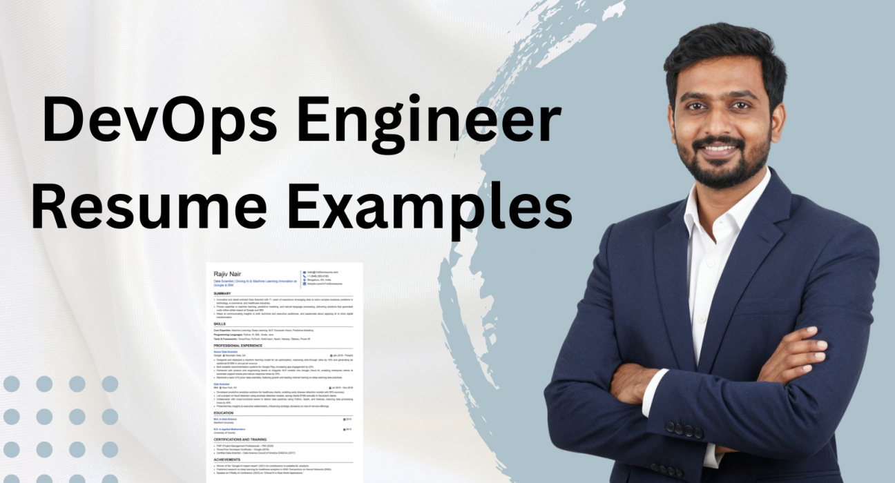 This image is showing DevOps Engineer Resume blog featured image.