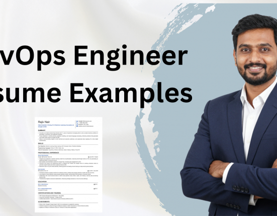 This image is showing DevOps Engineer Resume blog featured image.