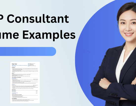 This image is showing SAP Consultant Resume Example image