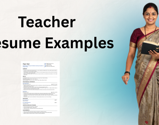 This image is showing Teacher Resume Examples Blog Featured Image.
