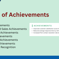 This image is showing Resume Achievements section guide blog featured image.